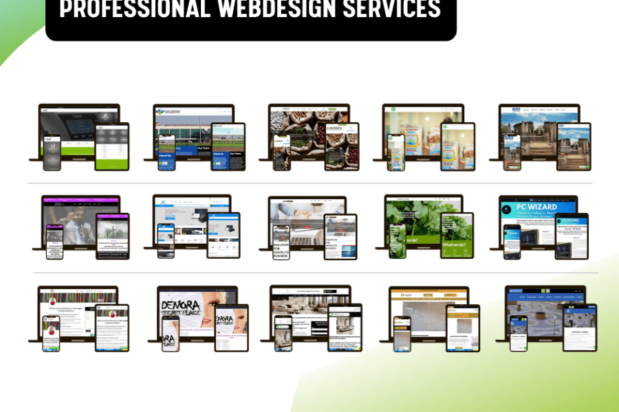 Professional webdesign services